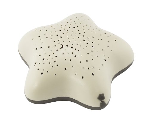 Veilleuse - projecteur d'etoiles à piles taupe