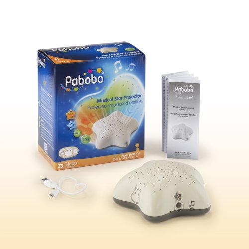 Veilleuse projecteur d'étoiles taupe - usb