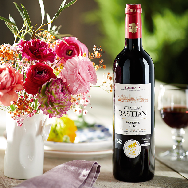 AOP BORDEAUX ROUGE Chateau bastian reserve 2016 HVE3 3760128950829 Chateau bastian reserve 2016 HVE3
