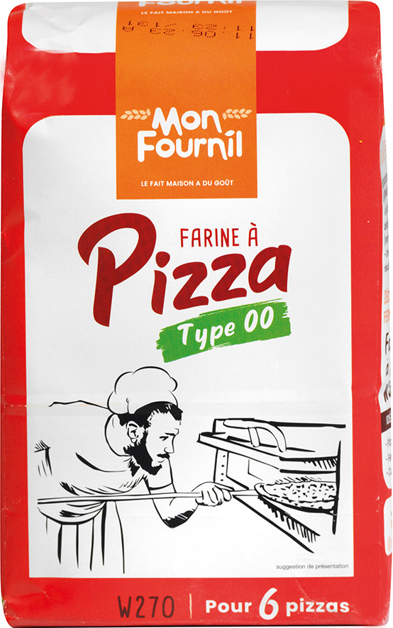 FARINE À PIZZA  3760130560580 MON FOURNIL