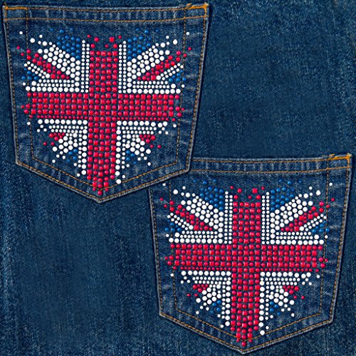 Transfert thermocollant clou et strass - Coeur ...