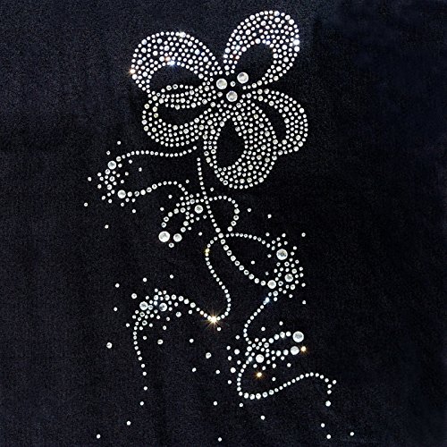 Transfert thermocollant clou et strass - Fleur ...