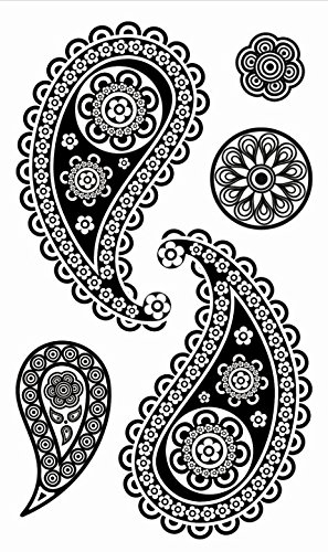 Transfert thermocollant - Cachemire - 9 x 14,5 ...