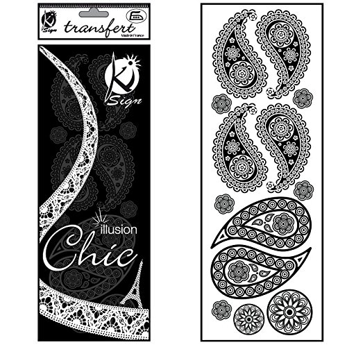 Transfert thermocollant velours - Cachemire - 1...