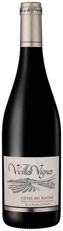 Vieilles Vignes AOP CÔTES DU RHÔNE ROUGE Vieilles Vignes code EAN 3760145700957 