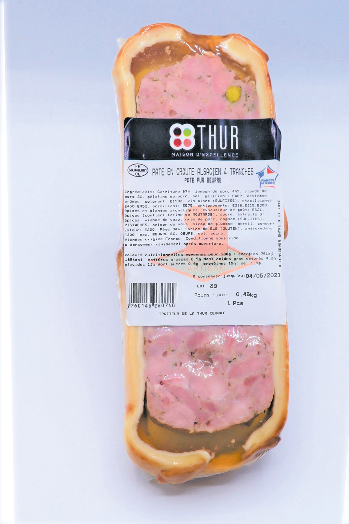 PÂTÉ EN CROUTE ALSACIEN