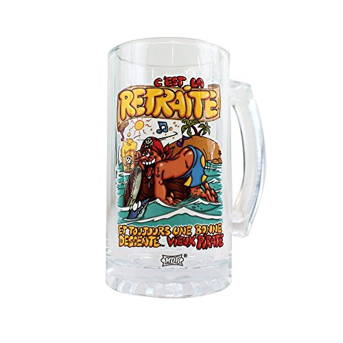 Chope à Bière - C'est la Retraite 3760147514507 Générique Chope à Bière - C'est la Retraite 3760147514507 Générique