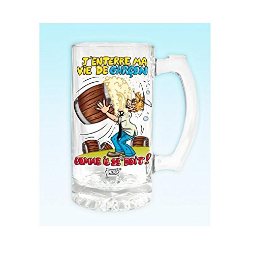 Surprisez-vous - Chope De Bière Enterrement De Vie De Garçon 3760147514545 Générique Surprisez-vous - Chope De Bière Enterrement De Vie De Garçon 3760147514545 Générique