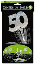Centre de table 50 ans