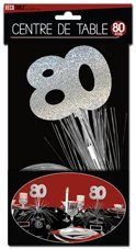 Centre de table 80 ans