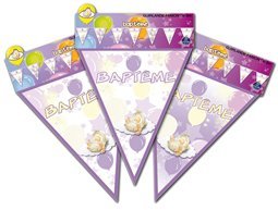 GUIRLANDE FANION BAPTÊME