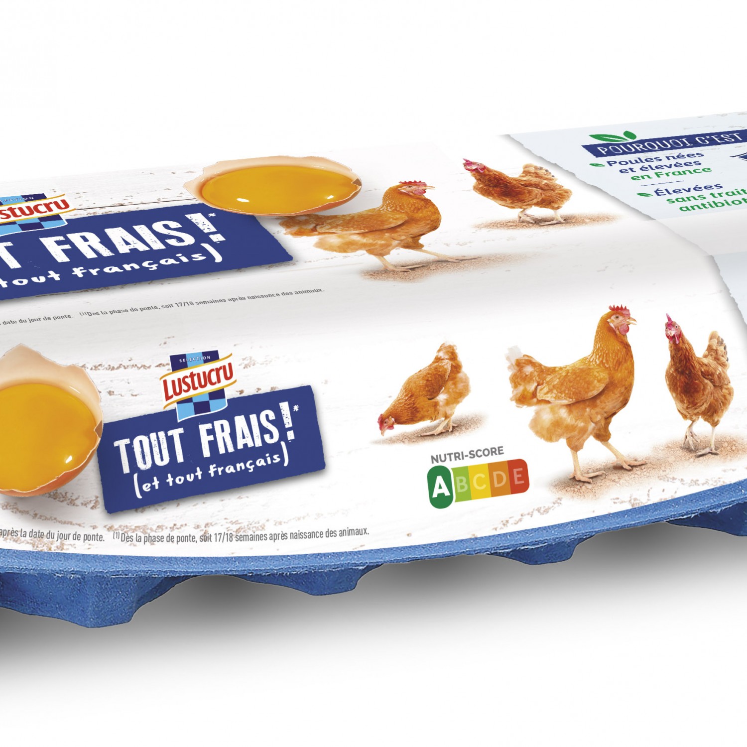 Œufs Sans-Antibiotique LUSTUCRU