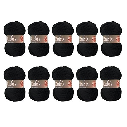 Distrifil - 10 pelotes de laine à tricoter distrifil rubis 0585 pas cher 100% acrylique - 1463.0585 code EAN 3760153975071 