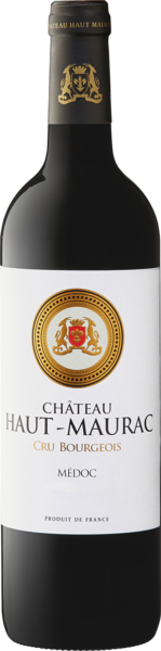 AOP MÉDOC ROUGE
CHÂTEAU HAUT-MAURAC 3760154422277 CHÂTEAU HAUT-MAURAC