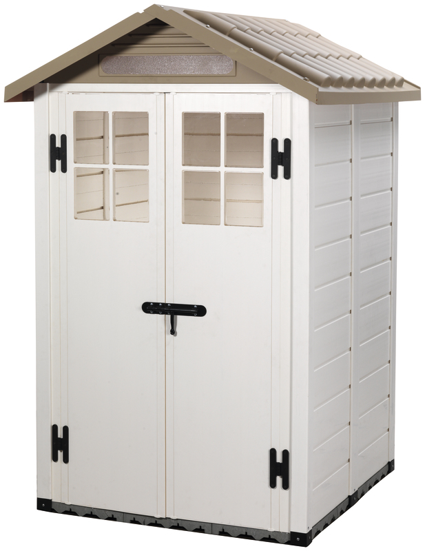 ABRI DE JARDIN BI-PENTE 1.35 M2 Habrita