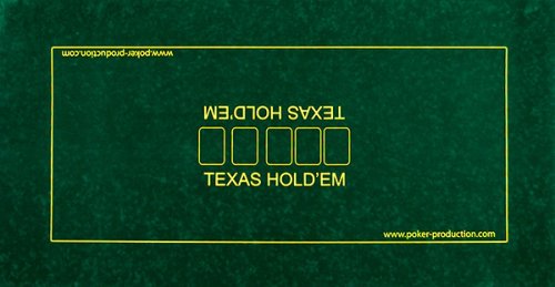 Tapis Poker Production (77/150 cm) Vert