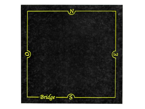 Cartes Production / Poker Production Tapis Bridge CARTES PRODUCTION (77/77 cm) Noir code EAN 3760162607208 