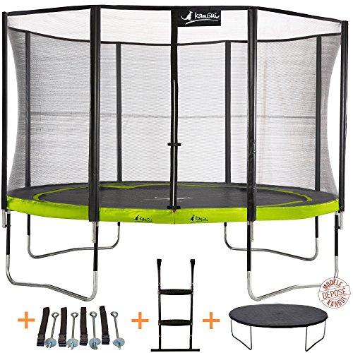 - trampoline de jardin 430 cm + filet de sécuri...