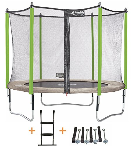 - trampoline de jardin 305 cm + filet de sécuri...