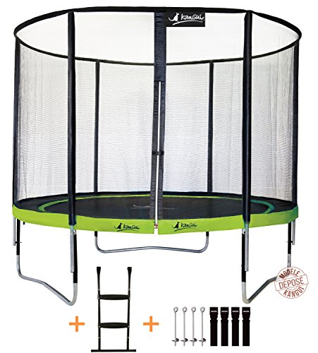 - trampoline de jardin rond 305 cm + filet de s...