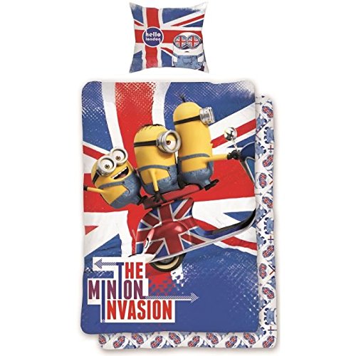 Parure de lit Les Minions Invasion London - Hou...