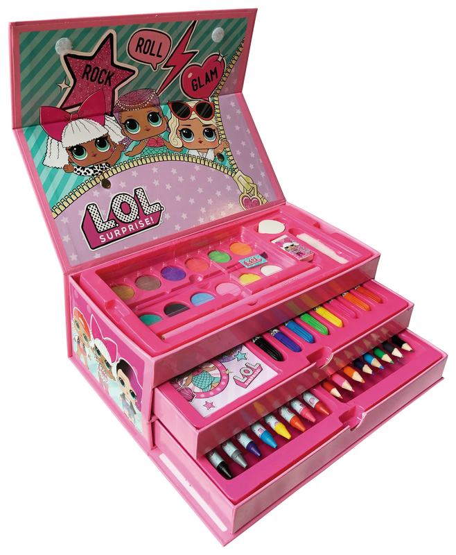 MALLETTE D'ACTIVITÉS MANUELLES À TIROIR LOL