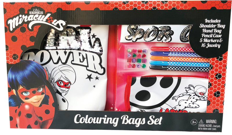 SET DE MAROQUINERIE À COLORIER - 3 PIÈCES L.O.L...