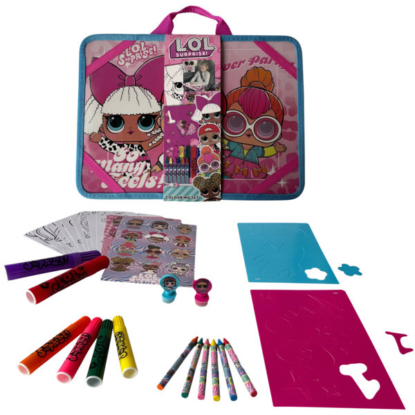 SET DE VOYAGE DE COLORIAGE
