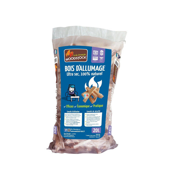 Bois d'allumage.