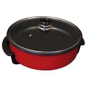 EVATRONIC Mijoteuse électrique rouge 36 cm - cu...