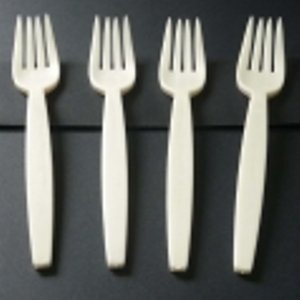 50 fourchettes luxe jetables biodégradables trè...