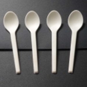 100 cuillères à dessert luxe jetables biodégrad...