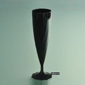 10 flûtes à champagne plastique jetable couleur...