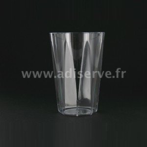 20 verres plastique jetables très rigides 20cl,...