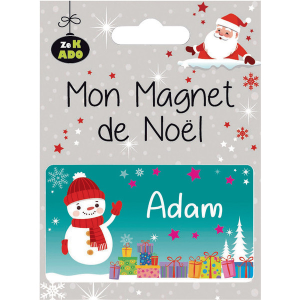 Magnet Noël Personnalisé