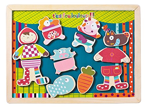 Magnets et ardoise magnétique - T'es fou Louloup