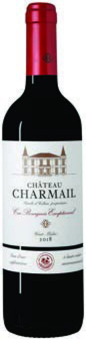 AOP(1) HAUT-MÉDOC CRU BOURGEOIS EXCEPTIONNEL CHÂTEAU CHARMAIL 2018. 3760173793778 (3760173793778)