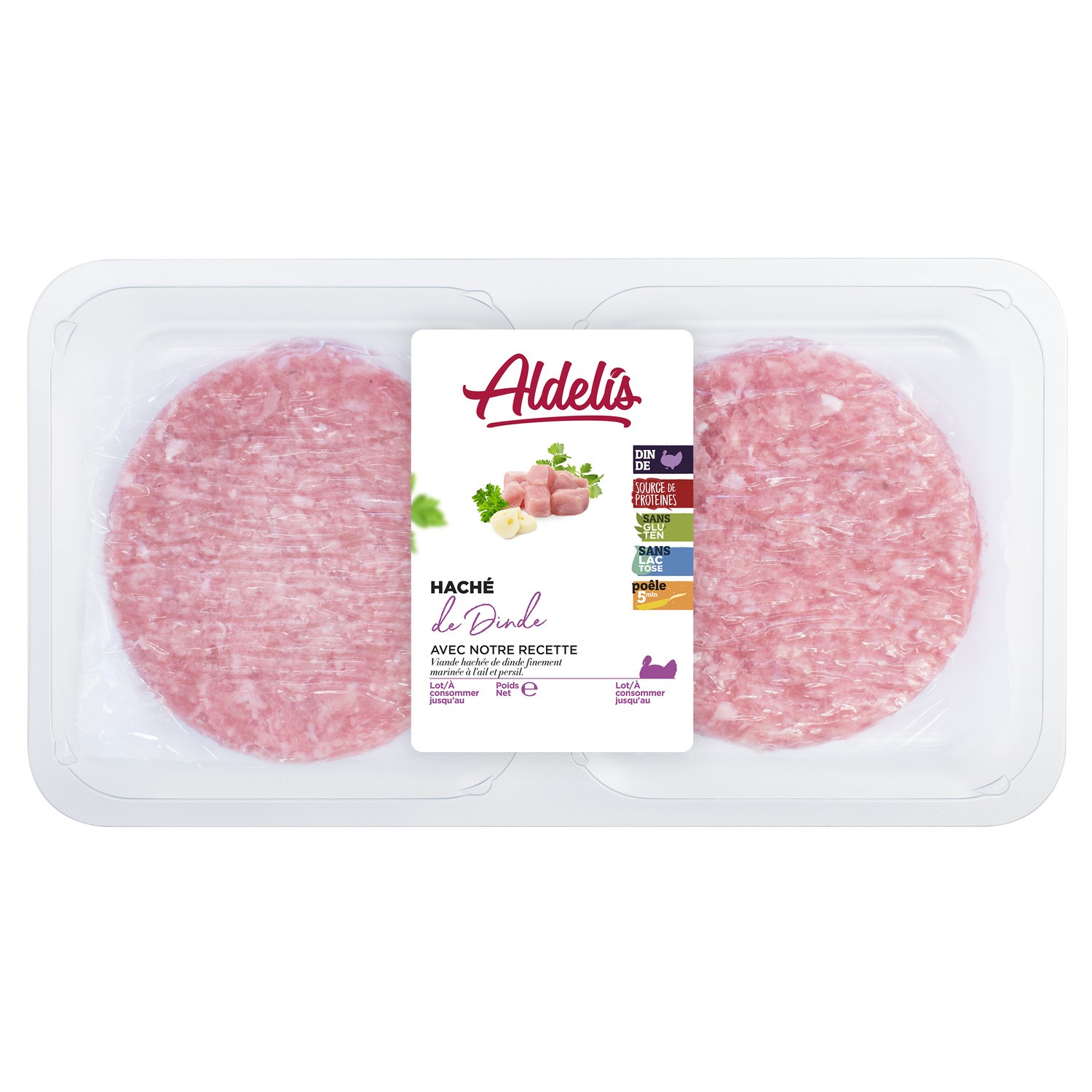Steak haché de dinde ALDELIS