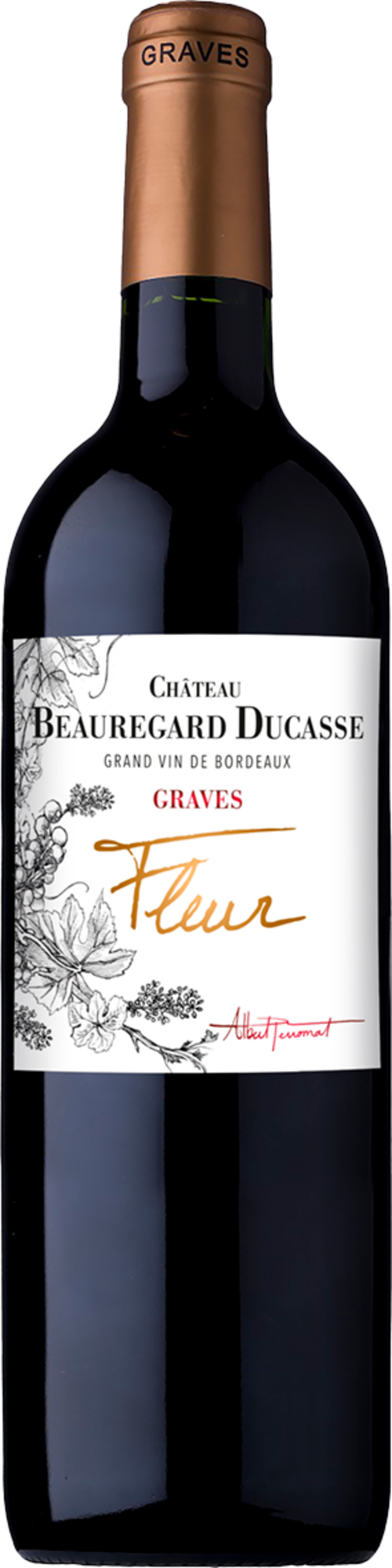  AOP GRAVES ROUGE - CHÂTEAU BEAUREGARD DUCASSE "FLEUR" 2022 code EAN 3760178554299 