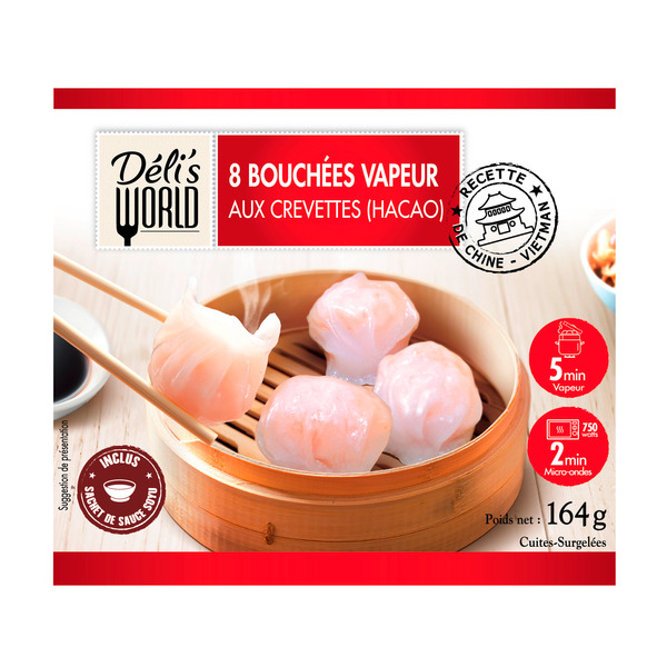 Hacao bouchées aux crevettes surgelées