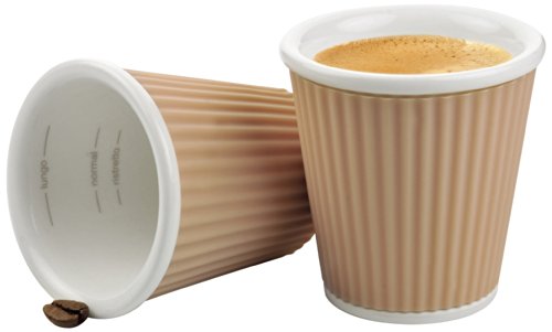 A-0628 set de 2 gobelets porcelaine/silicone on...