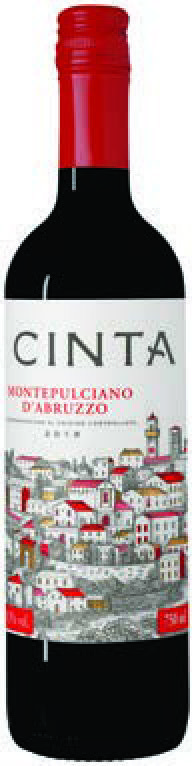  ITALIE DOC MONTEPULCIANO D’ABRUZZO CINTA 2018. code EAN 3760185610513 