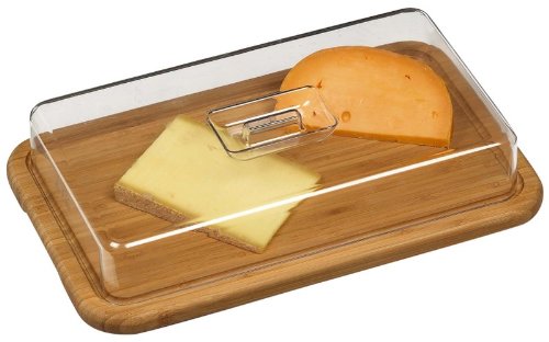 DM Creation 00116 Cloche à Fromage Bambou/Acryl...