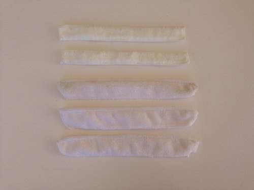 Ecodrop - lots de 5 lingettes microfibres spéciales rva 0970 code EAN 3760187820156 