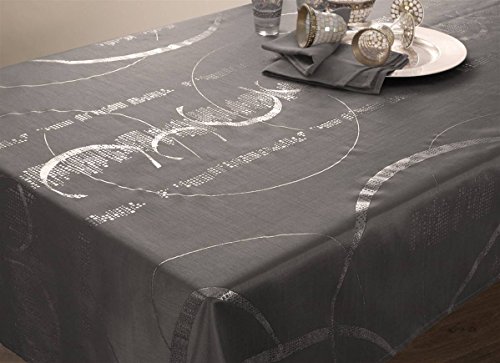 Nappe Strass - Entretien Facile Gris - taille :...