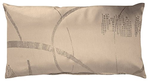 Coussin Strass 55x30 cm - Entretien Facile Ficelle