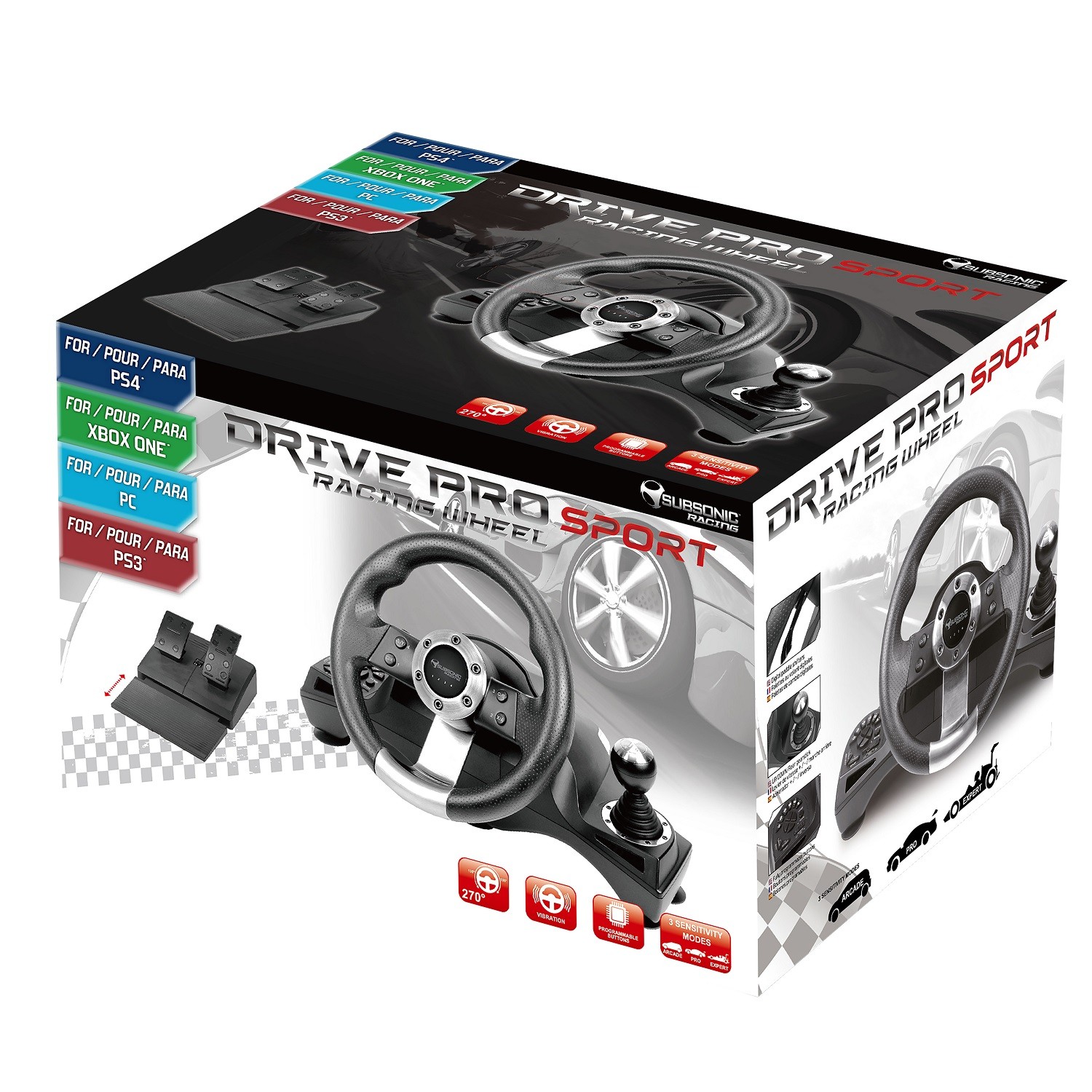 Volant Subsonic Drive Pro Sport - PS4, Xbox One...