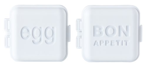 MB Kawaii blanc - Les moules à oeufs carrés