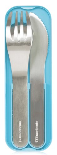 MB Pocket bleu ciel - Le set de couverts nomade