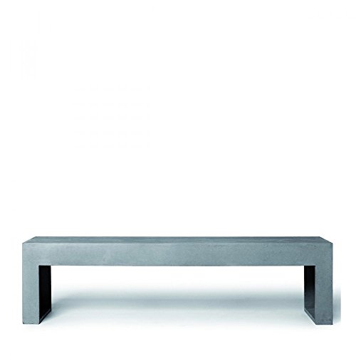 DRAWER Banc béton design L150 Dawn - Couleur - Gris béton code EAN 3760195860649 